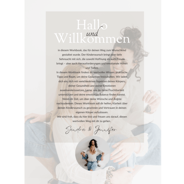 Workbook: Kinderwunsch – Dein ganzheitlicher Kompass – Bild 3
