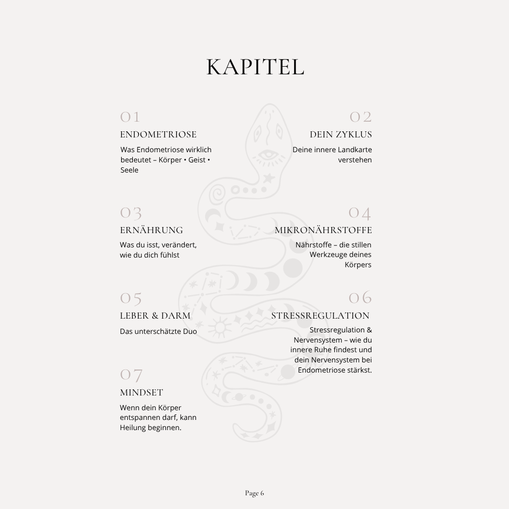 Endo Care Workbook – Dein ganzheitlicher Begleiter bei Endometriose – Bild 2